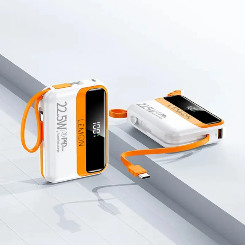 Powerbank 10000 mAh z wyświetlaczem LED